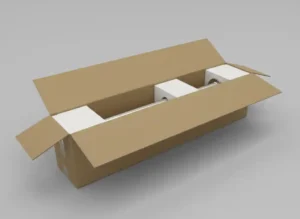 Karton met EPS buffer