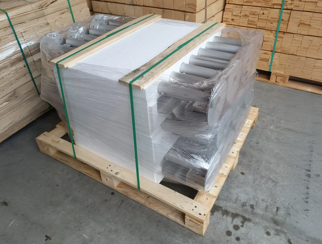 pallet met eps buffer